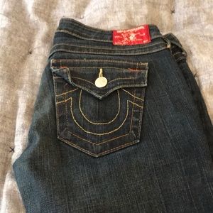 ☀️ 5/$25 True Religion bootcut jeans, short length